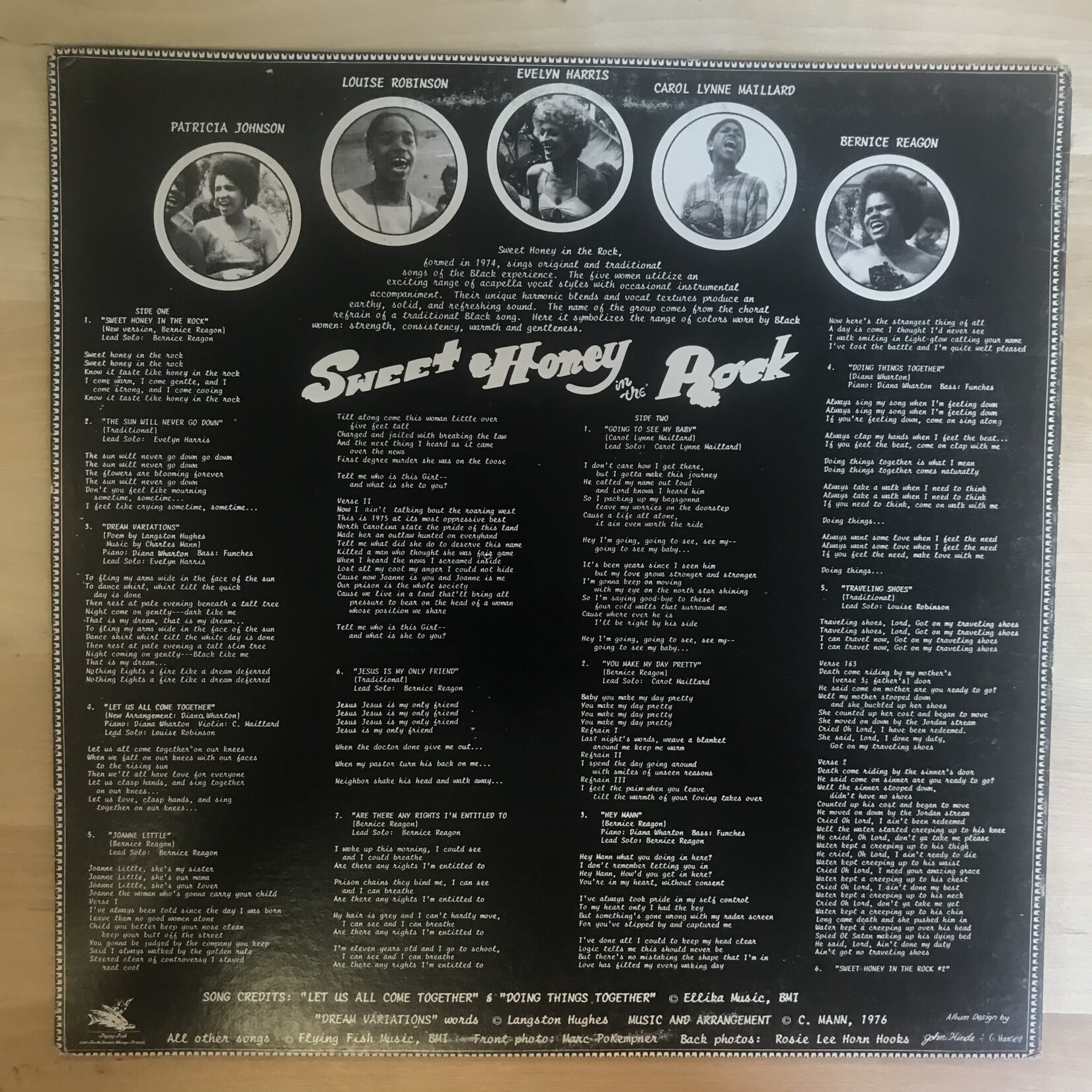 Sweet Honey In The Rock - Sweet Honey In The Rock - FF022 - Vinyl LP (USED)