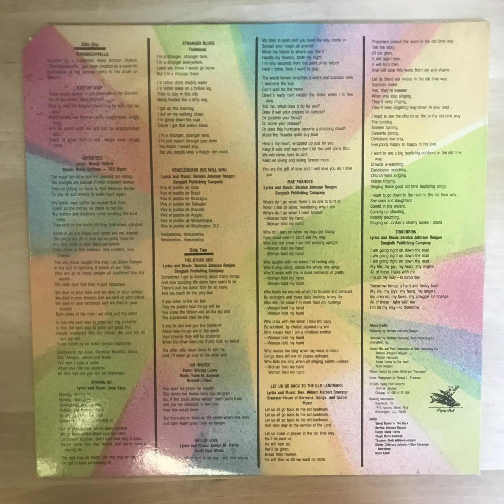 Sweet Honey In The Rock - The Other Side - FF366 - Vinyl LP (USED)