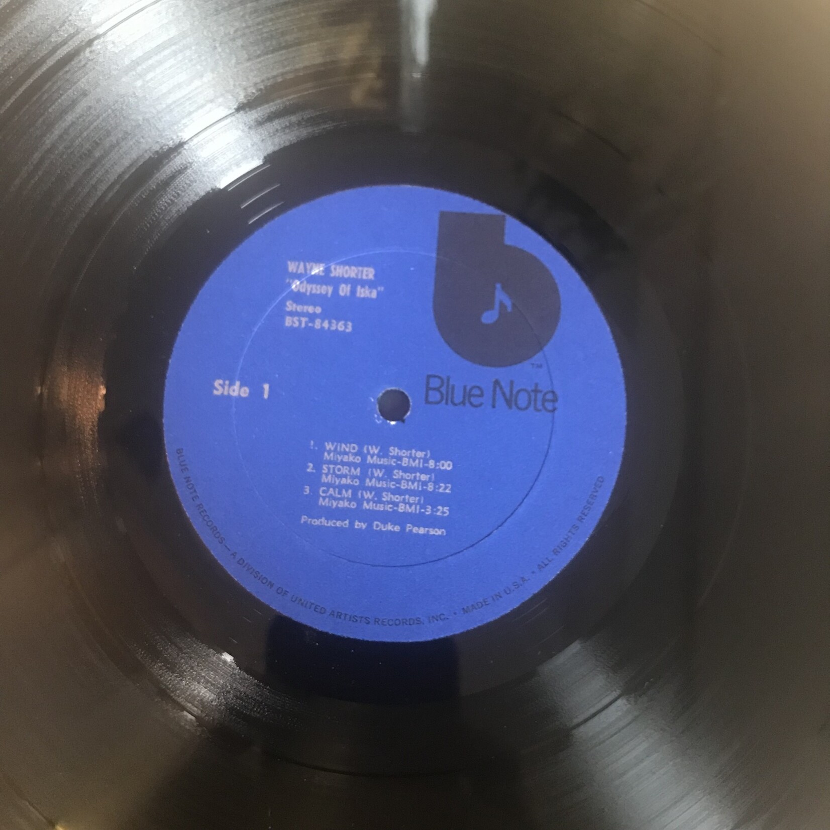 Wayne Shorter - Odyssey Of Iska - BST 84363 - Vinyl LP (USED)