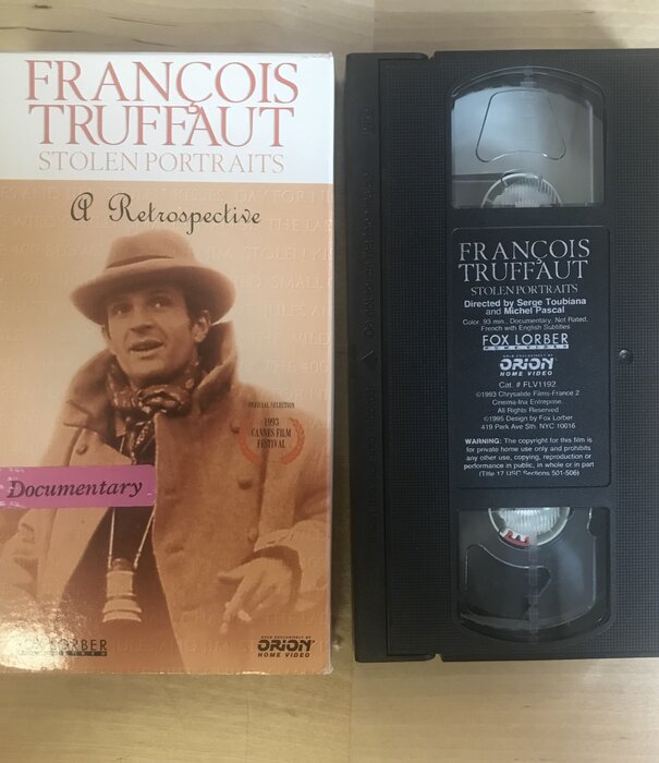 Francois Truffaut: Stolen Portraits: A Retrospective - VHS (USED)