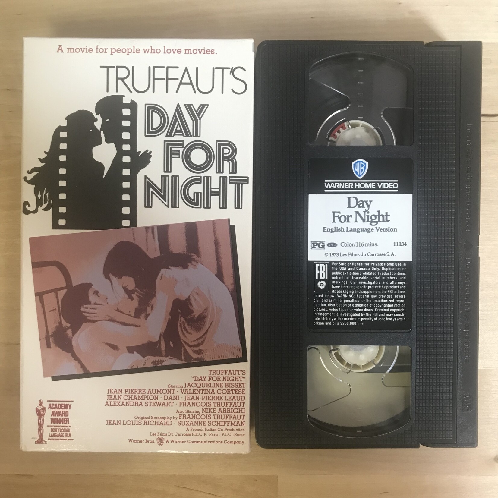 Francois Truffaut - Day For Night - VHS (USED)