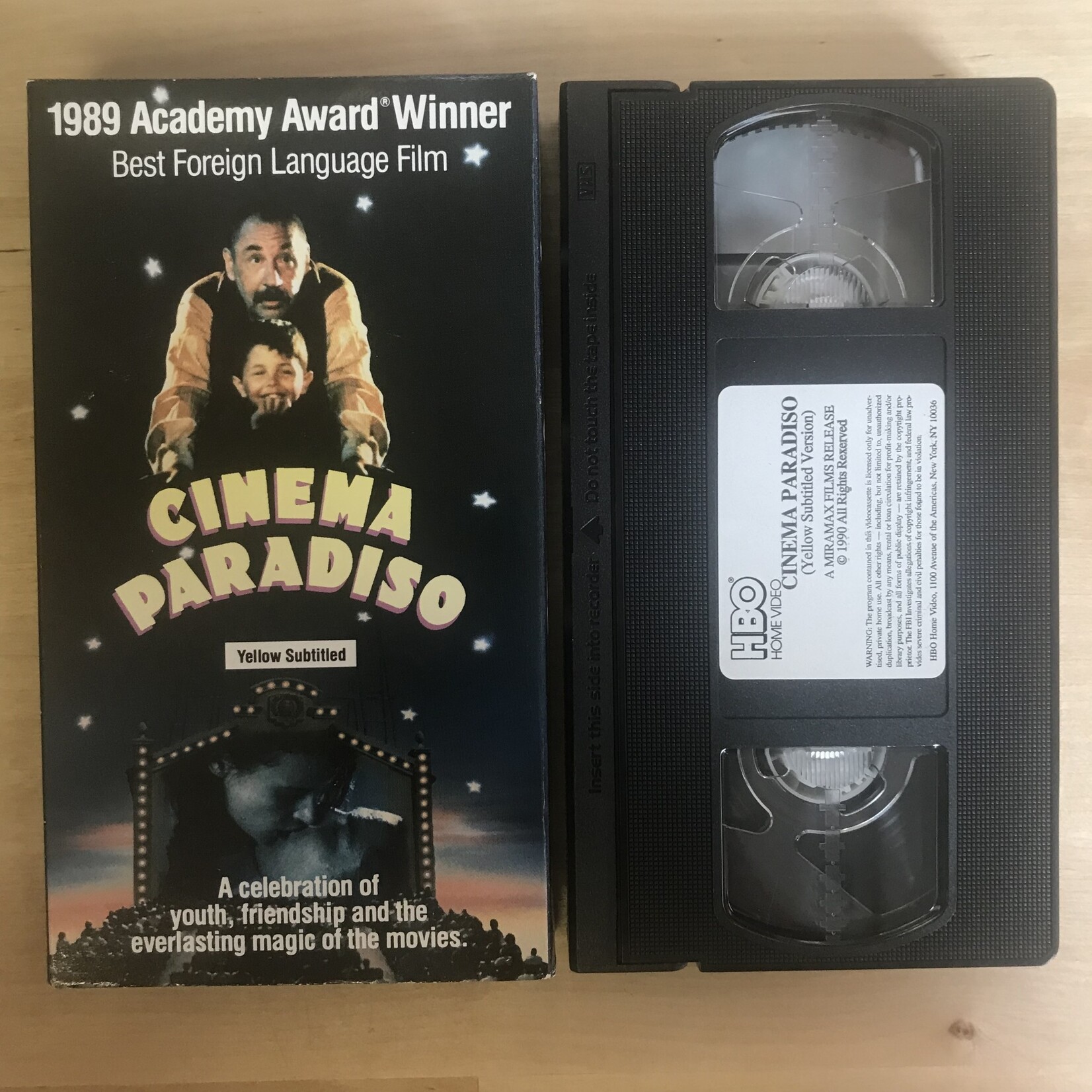 Cinema Paradiso - VHS (USED)