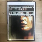 Lost Honor Of Katharina Blum - The Criterion Collection #177 - DVD (USED)