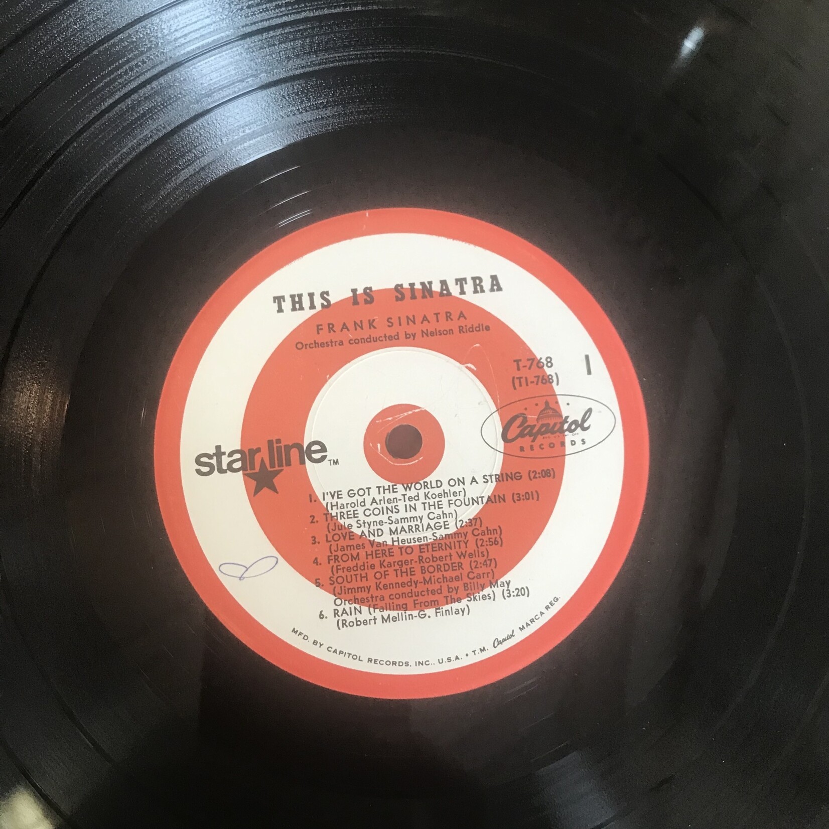 Frank Sinatra - This Is Sinatra! (Star Line) - T768 - Vinyl LP (USED)