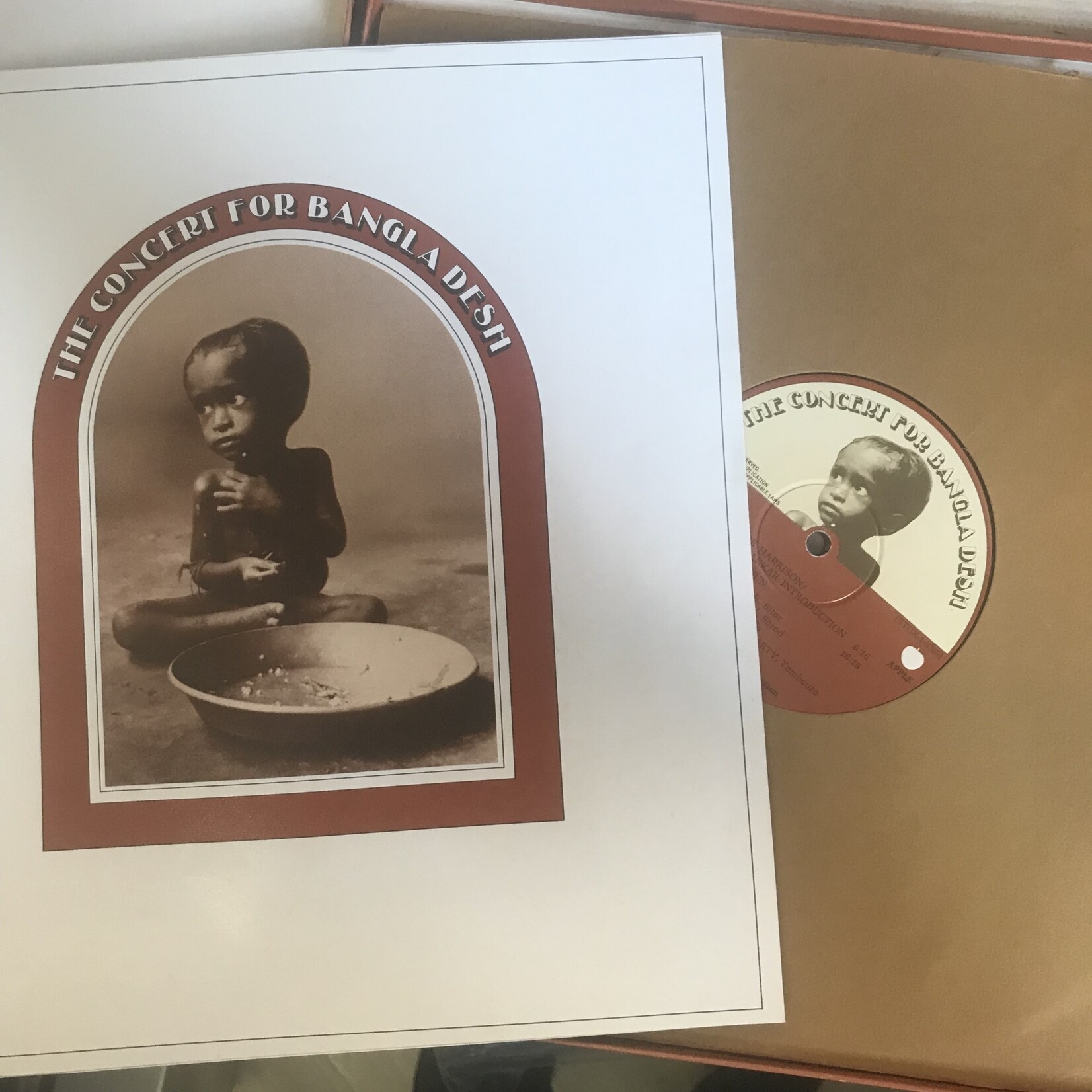 George Harrison And Friends - The Concert For Bangladesh - STCX 3385 - Vinyl LP Box Set (USED)