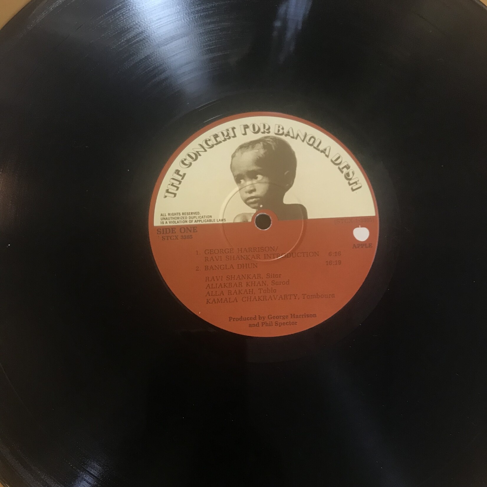 George Harrison And Friends - The Concert For Bangladesh - STCX 3385 - Vinyl LP Box Set (USED)