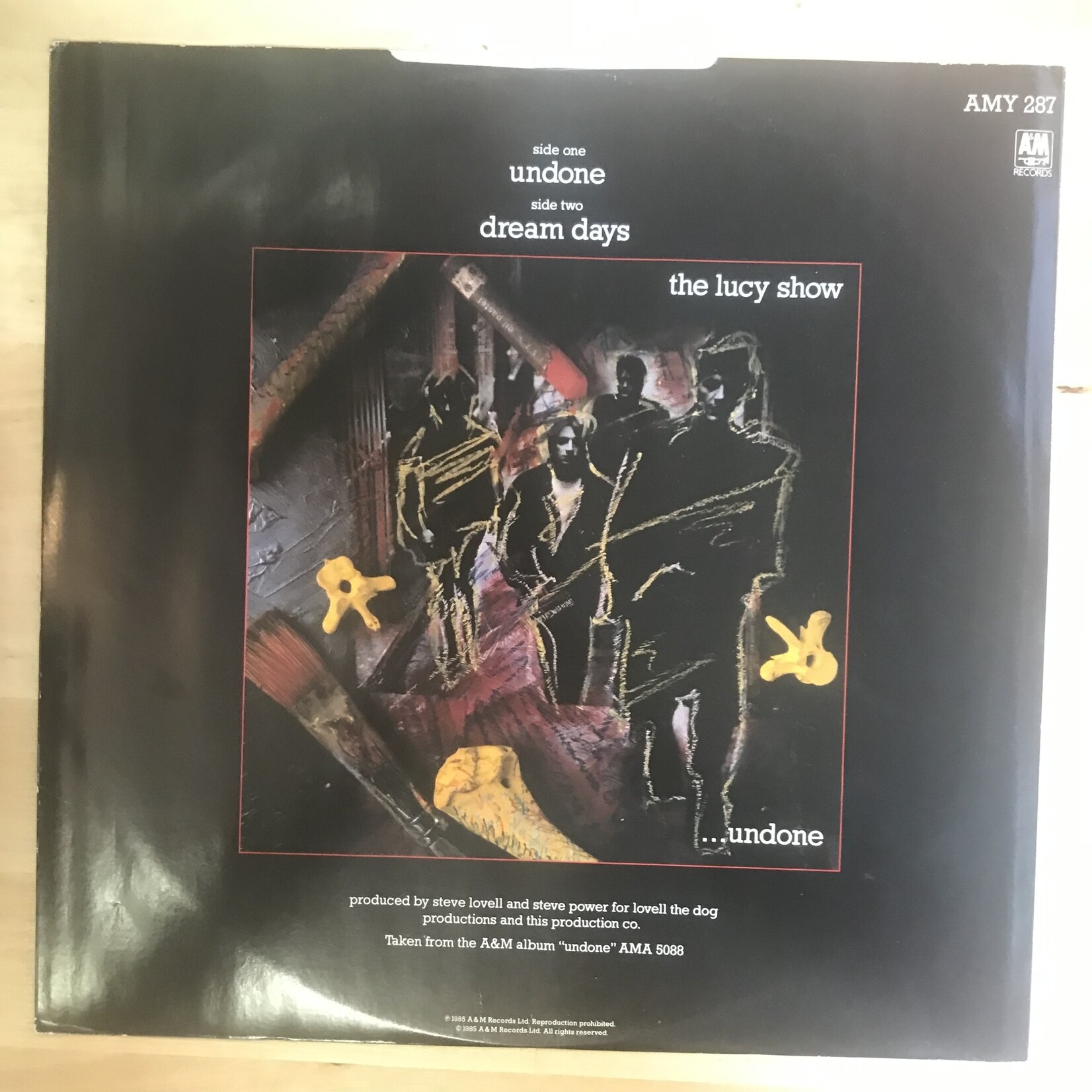 Lucy Show - Undone / Dream Days - AMY 287 - Vinyl 12-Inch Single (USED)