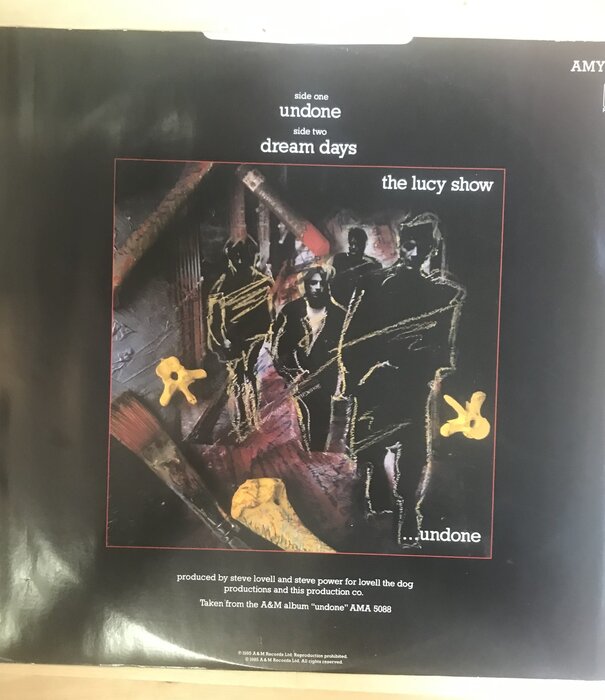 Lucy Show - Undone / Dream Days - AMY 287 - Vinyl 12-Inch Single (USED)