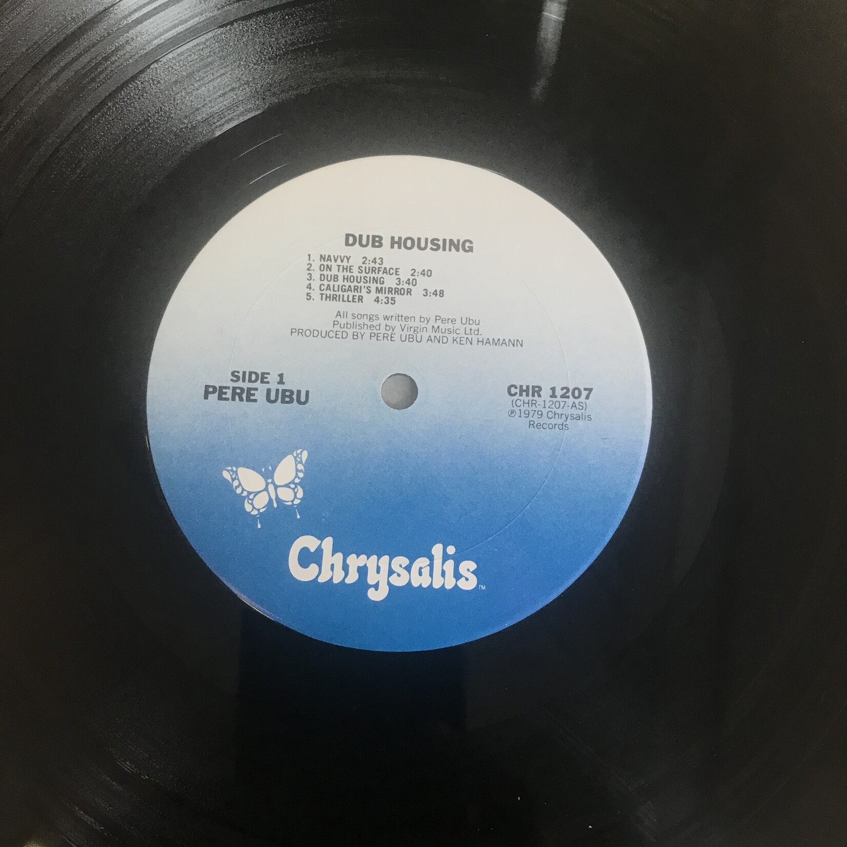 Pere Ubu - Dub Housing (PROMO) - CHR 1207 - Vinyl LP (USED)