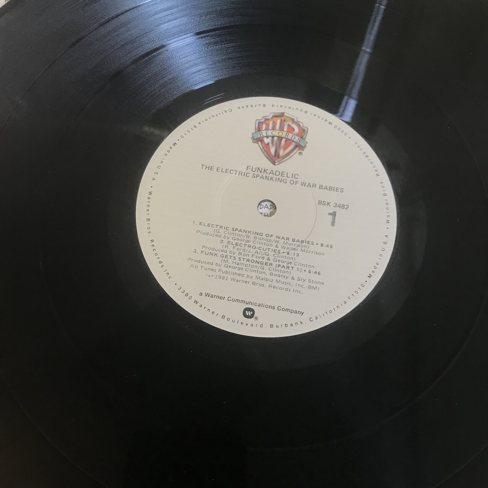 Funkadelic - The Electric Spanking Of War Babies - BSK 3482 - Vinyl LP (USED)