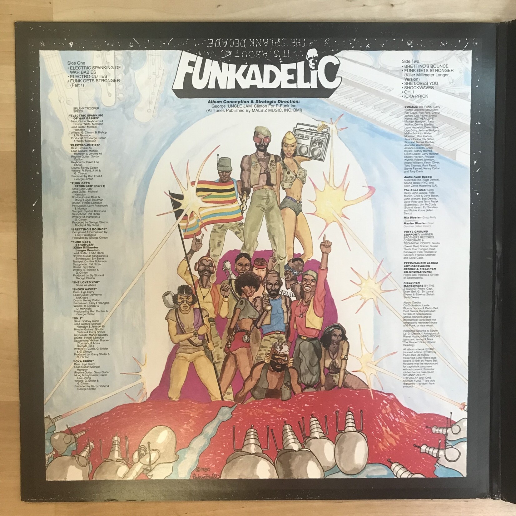 Funkadelic - The Electric Spanking Of War Babies - BSK 3482 - Vinyl LP (USED)