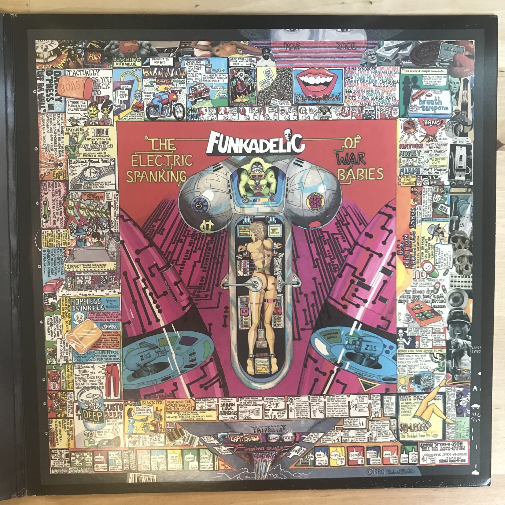 Funkadelic - The Electric Spanking Of War Babies - BSK 3482 - Vinyl LP (USED)