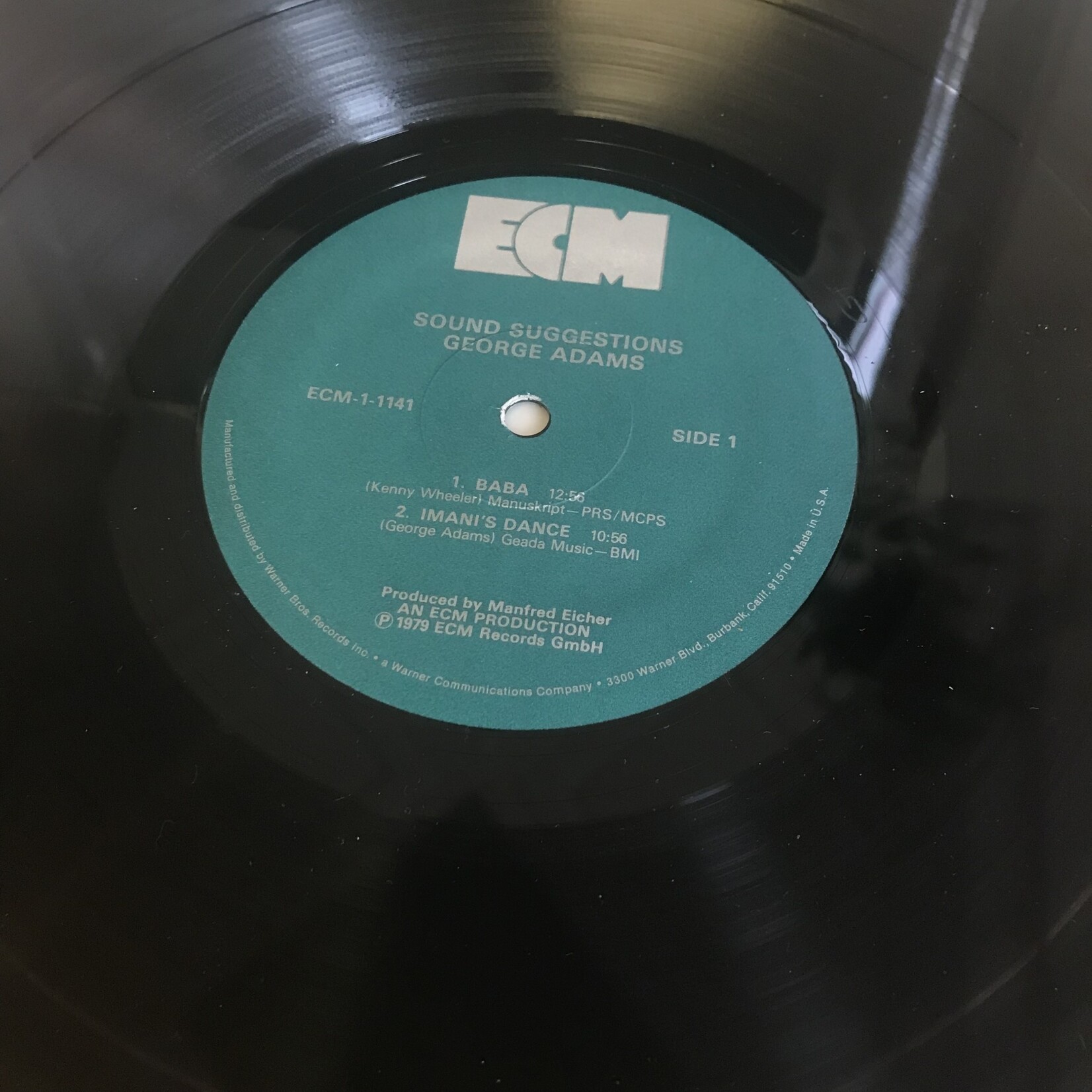 George Adams - Sound Suggestions - ECM 1 1141 - Vinyl LP (USED)