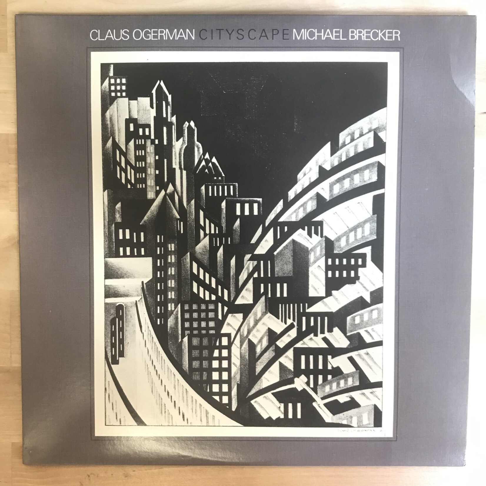 Claus Ogerman, Michael Brecker - Cityscape - 1 23698 - Vinyl LP (USED)