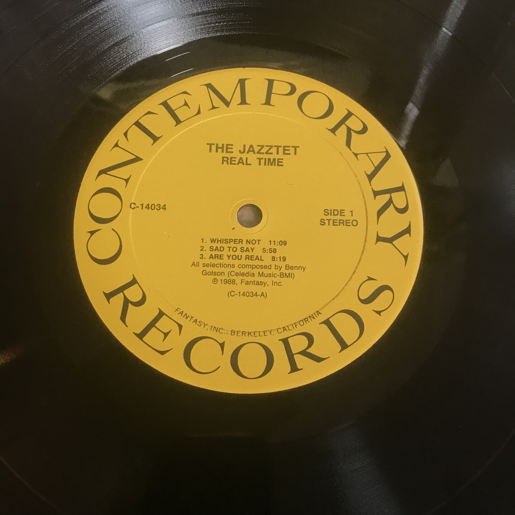 Art Farmer/Benny Golson Jazztet - Real Time - C14034 - Vinyl LP (USED)