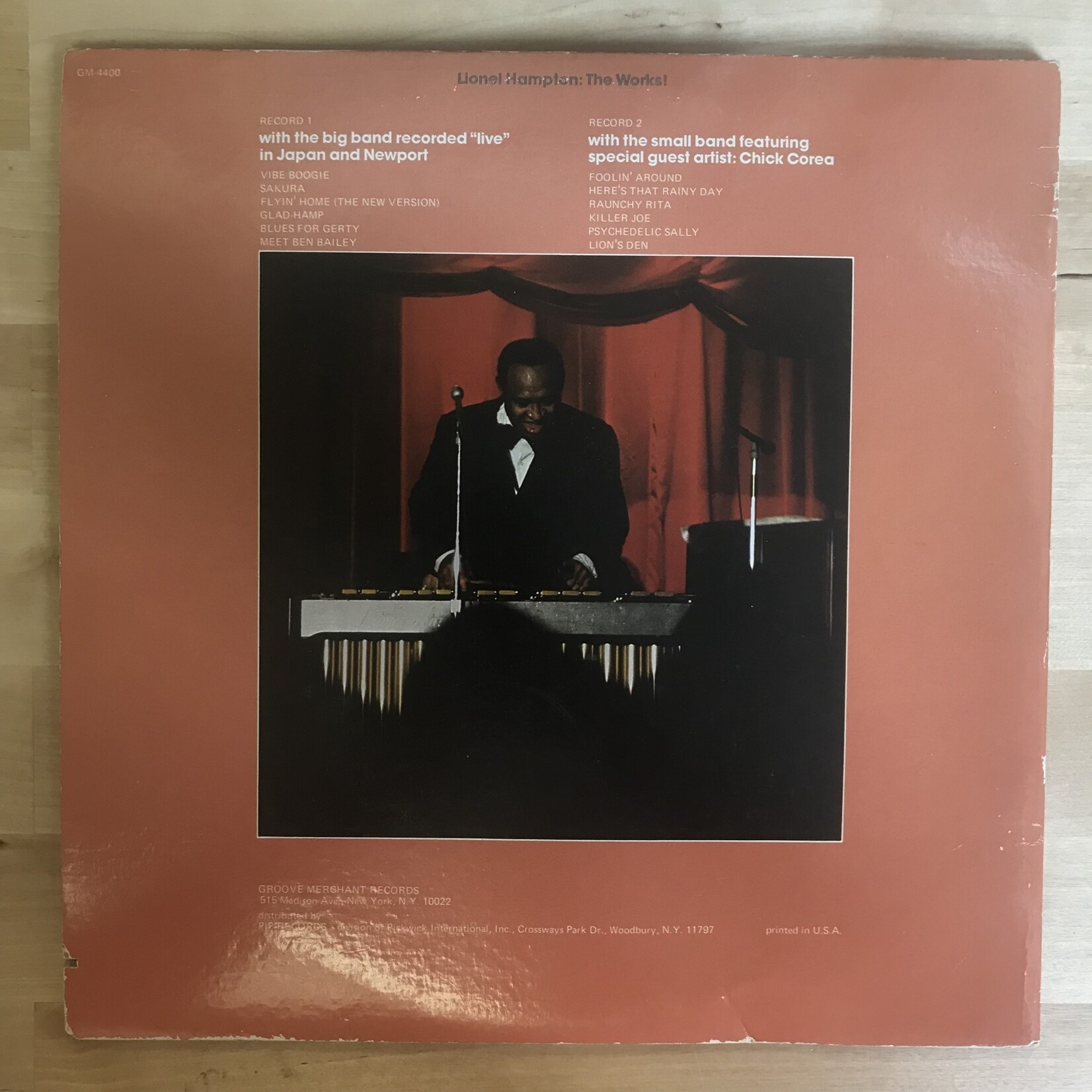Lionel Hampton - The Works! - GM 4400 - Vinyl LP (USED)