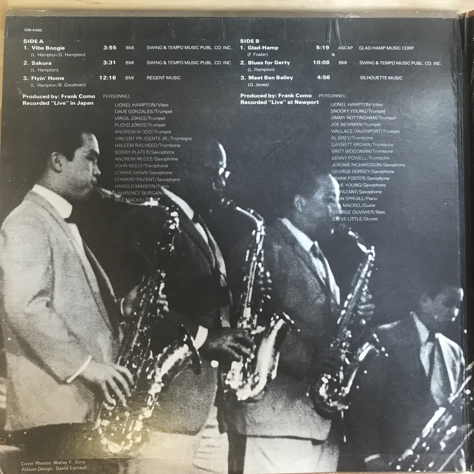 Lionel Hampton - The Works! - GM 4400 - Vinyl LP (USED)