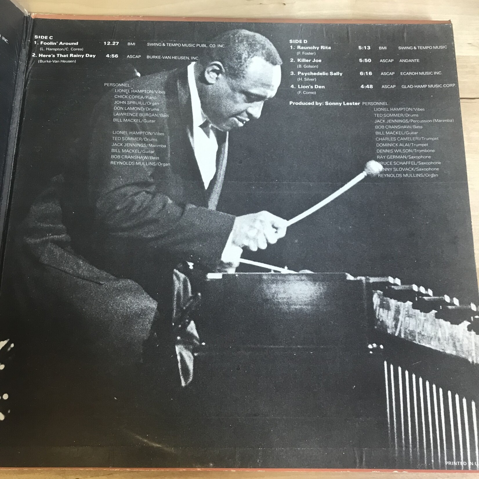 Lionel Hampton - The Works! - GM 4400 - Vinyl LP (USED)