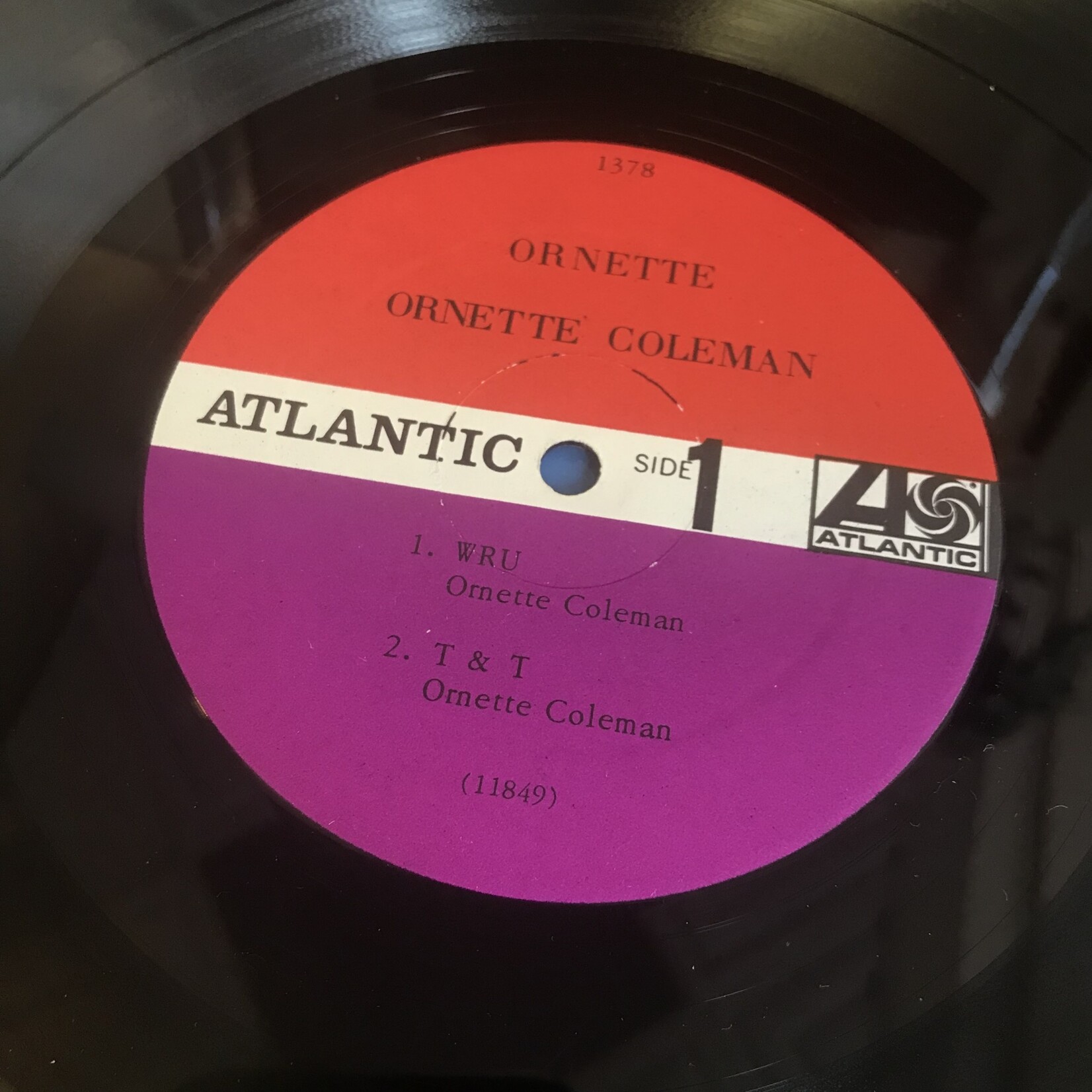Ornette Coleman - Ornette! - 1378 - Vinyl LP (USED)