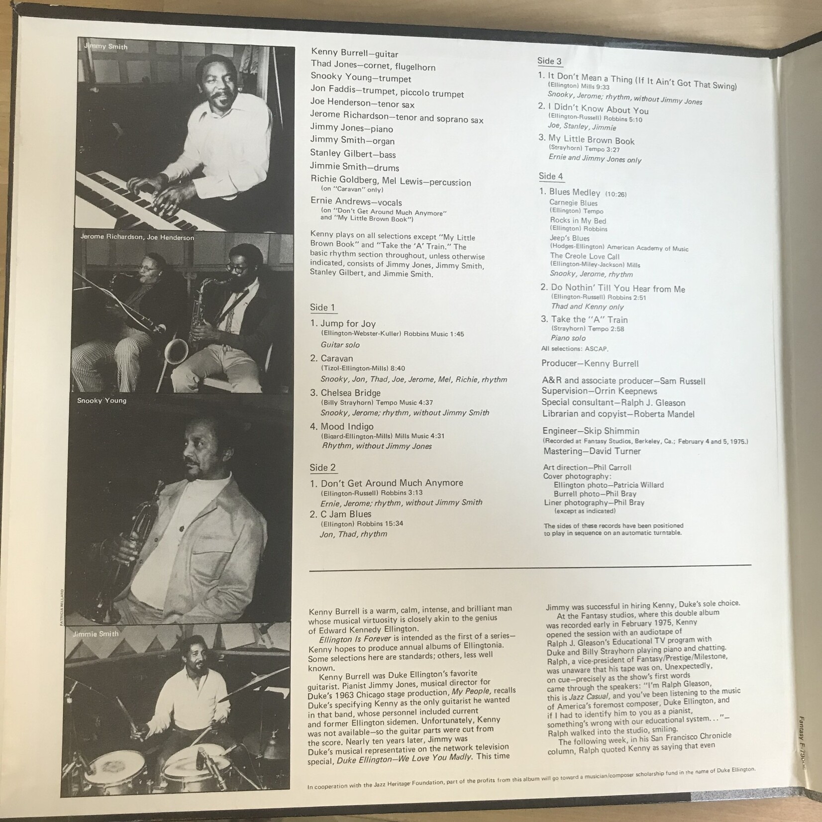 Kenny Burrell - Ellington Is Forever - F79005 - Vinyl LP (USED)