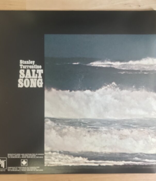 Stanley Turrentine - Salt Song - CTI 6010 - Vinyl LP (USED)