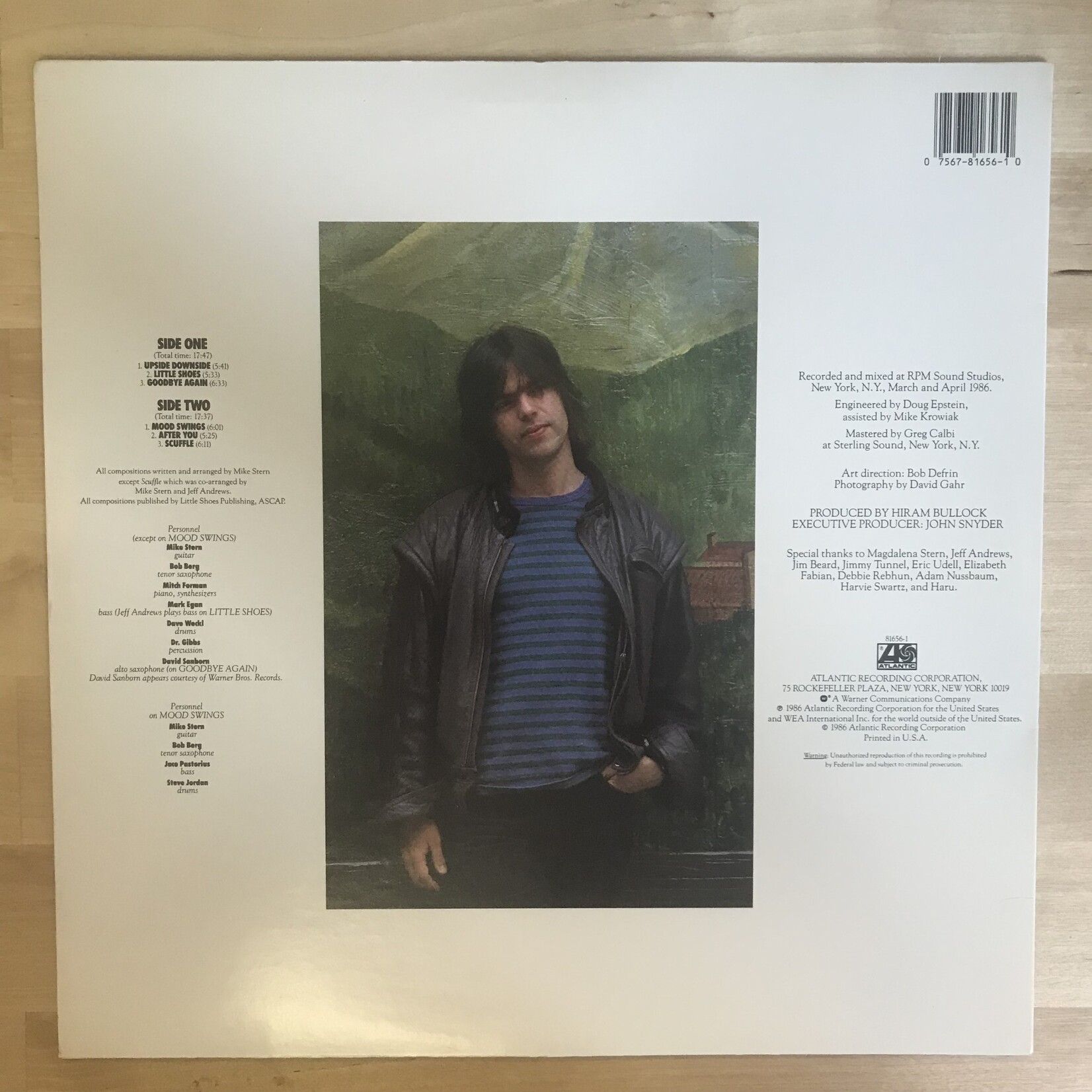Mike Stern - Upside Downside - 81656 1 - Vinyl LP (USED)