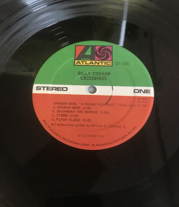 Billy Cobham - Crosswinds - SD 7300 - Vinyl LP (USED)