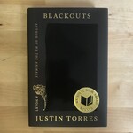 Justin Torres - Blackouts - Hardback (USED)