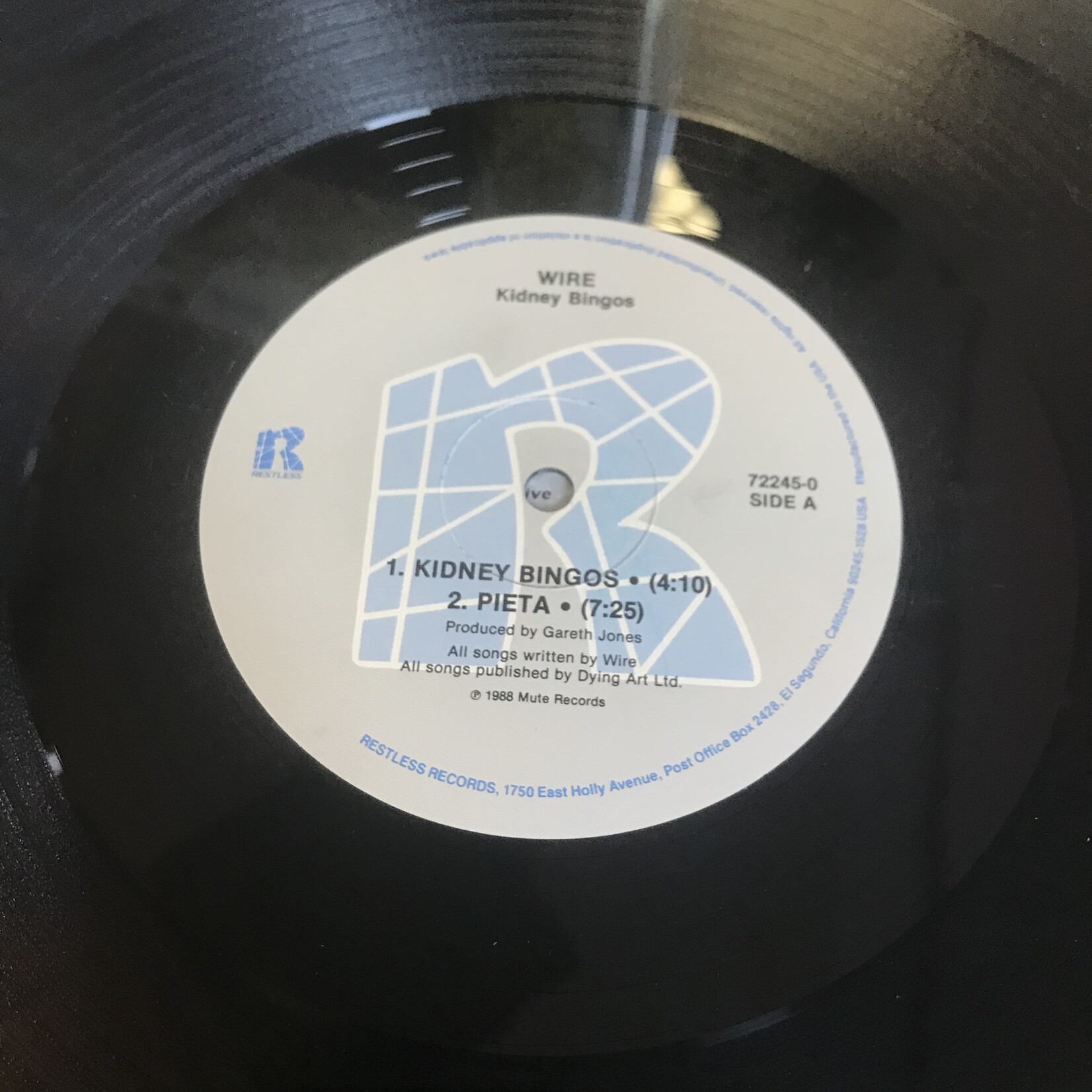 Wire - Kidney Bingos - 72245 0 - Vinyl EP (USED)