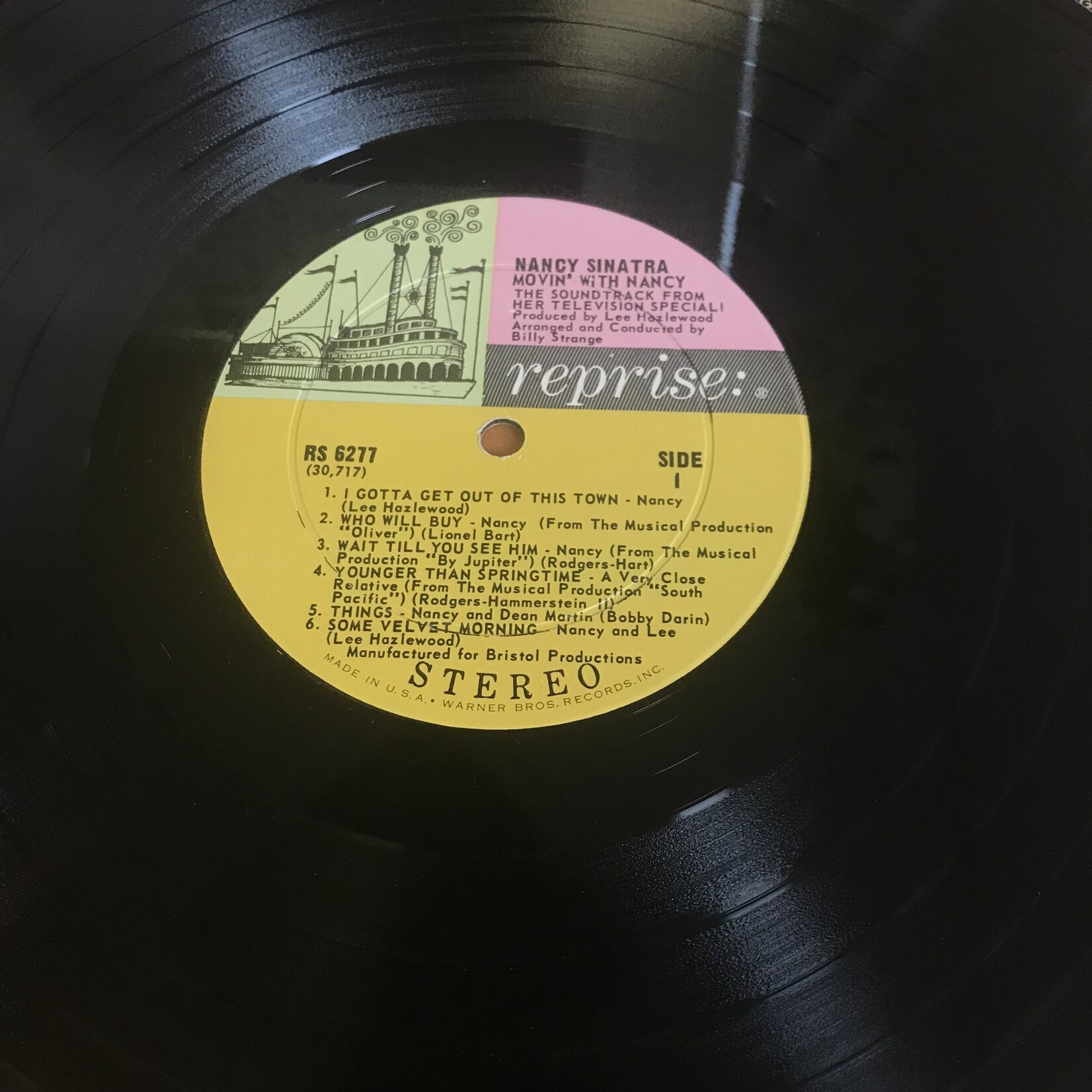 Nancy Sinatra - Movin’ With Nancy - RS 6277 - Vinyl LP (USED)