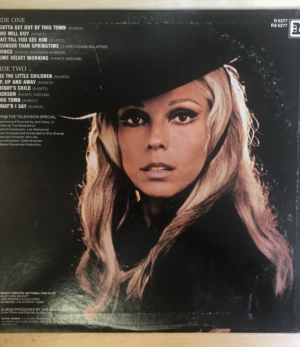 Nancy Sinatra - Movin’ With Nancy - RS 6277 - Vinyl LP (USED)