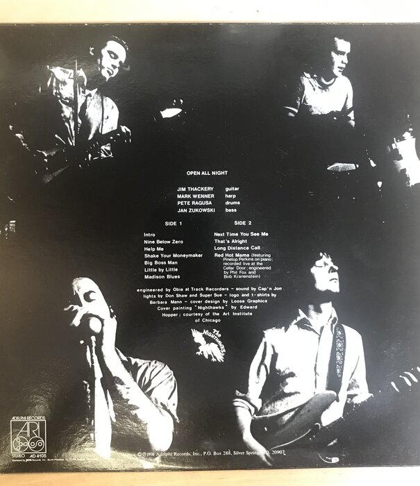 Nighthawks - The Nighthawks - AD4105 - Vinyl LP (USED)