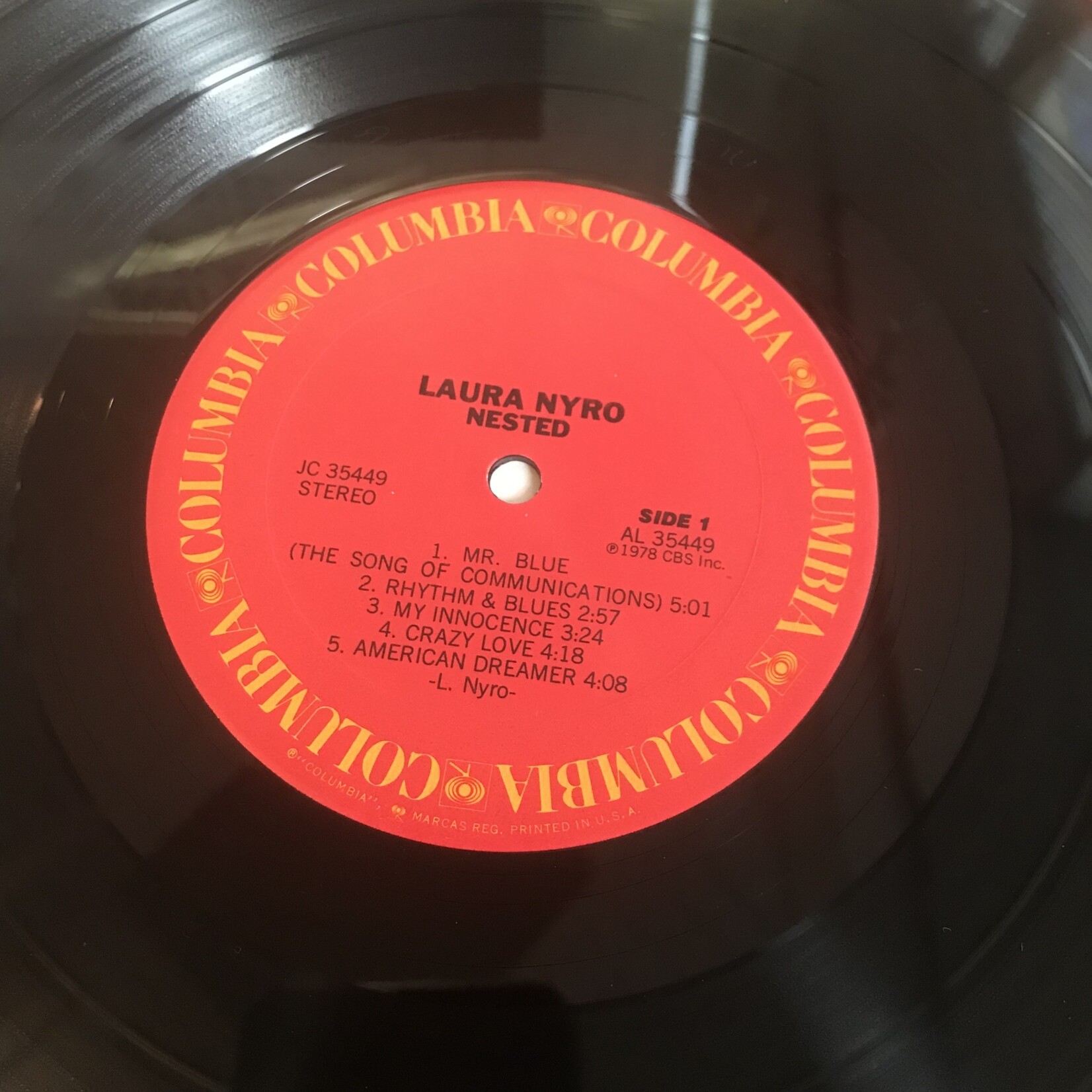 Laura Nyro - Nested - JC35449 - Vinyl LP (USED)