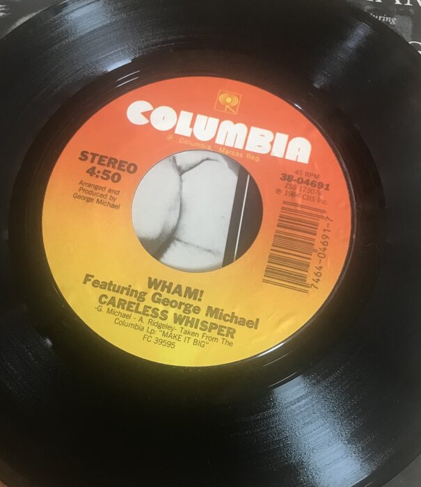 Wham (George Michael) - Careless Whisper - 38 04691 - Vinyl 45 (USED)
