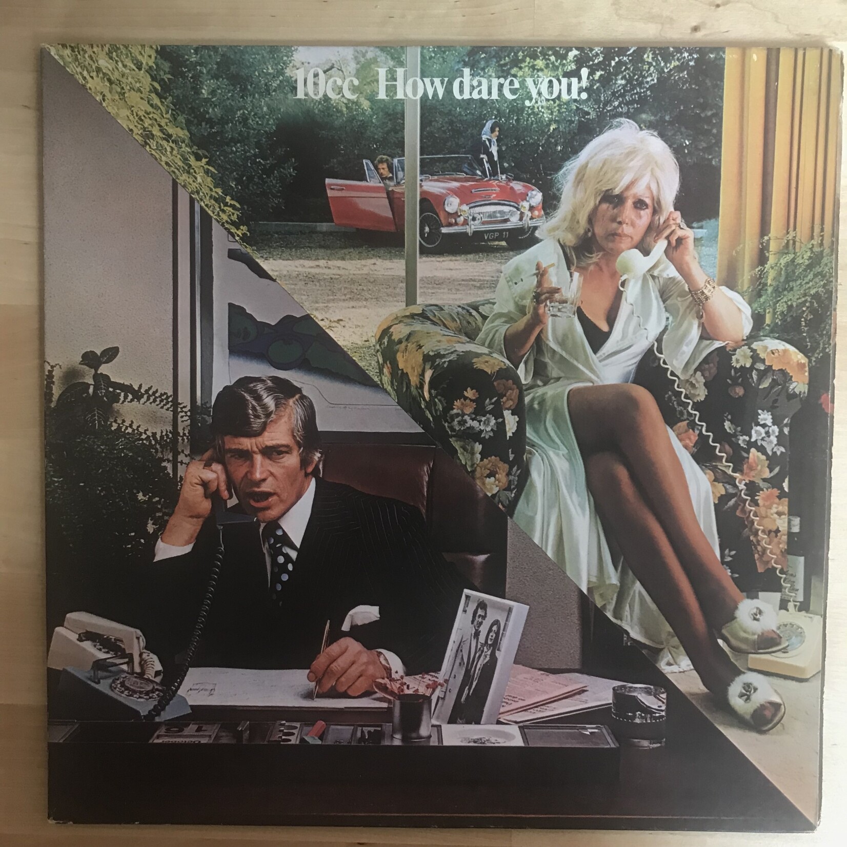 10CC - How Dare You! - SRM 1 1061 - Vinyl LP (USED)