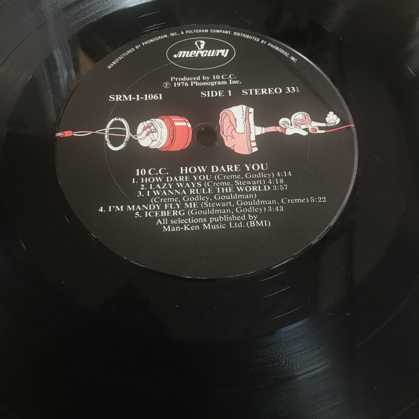 10CC - How Dare You! - SRM 1 1061 - Vinyl LP (USED)