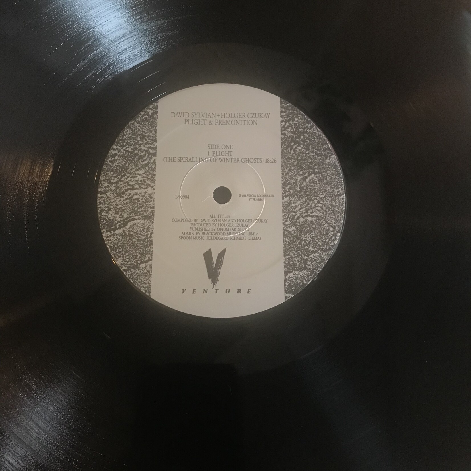 David Sylvian, Holger Czukay - Plight & Premonition - 1 90904 - Vinyl LP (USED)