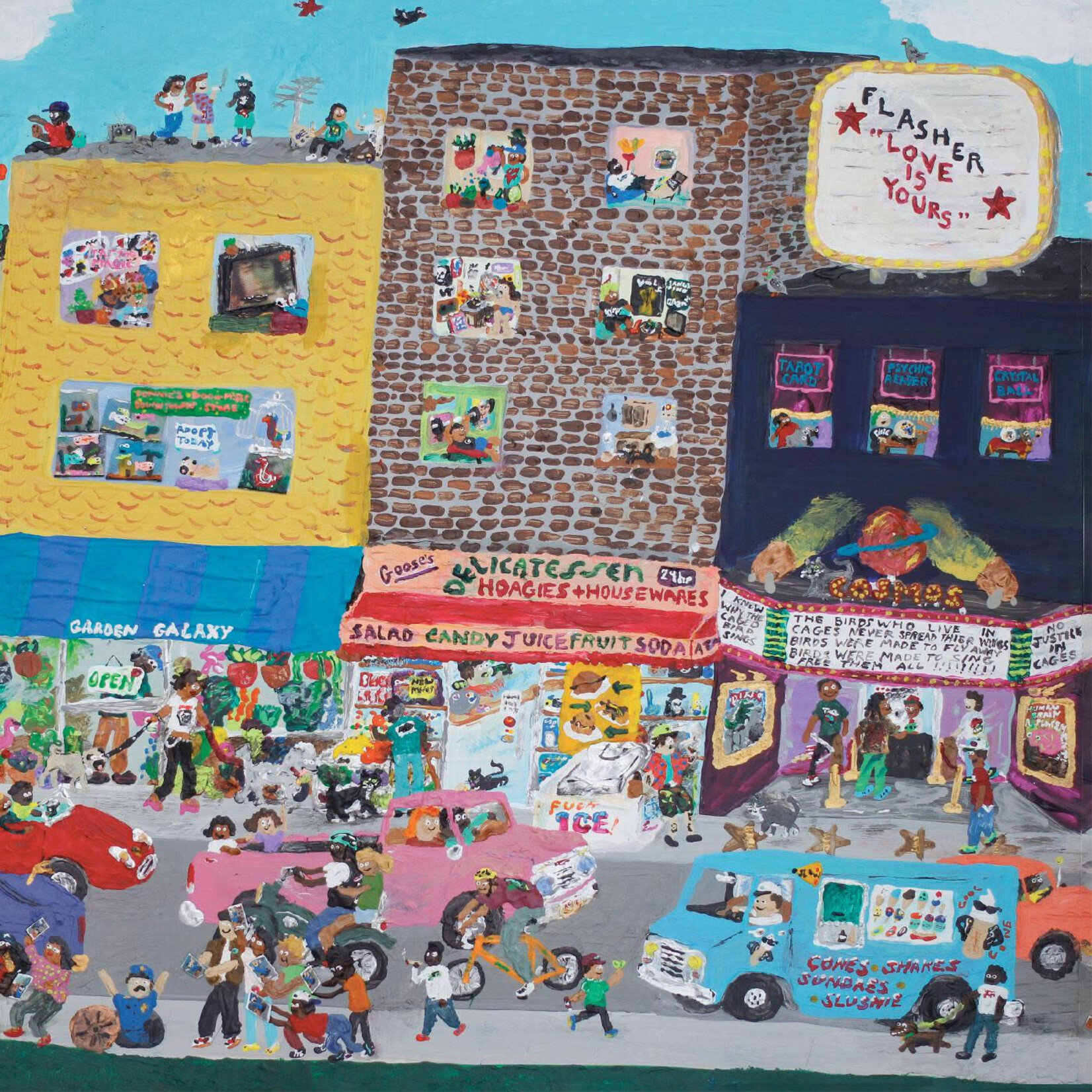 Flasher - Love Is Yours (Baby Blue Edition) - LP-WIG-505LEIEC - Vinyl LP (NEW)