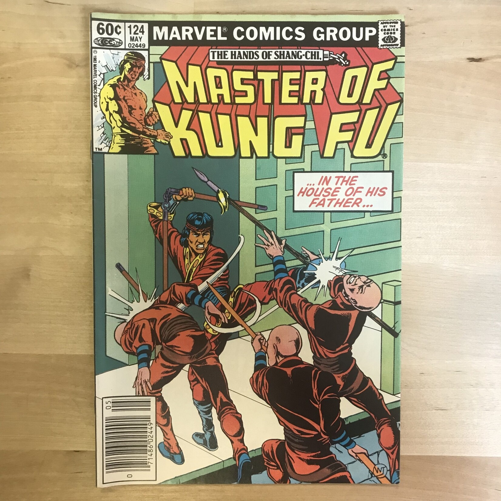 Shang-Chi - Master Of Kung Fu - #124 May 1983 - Comic Book
