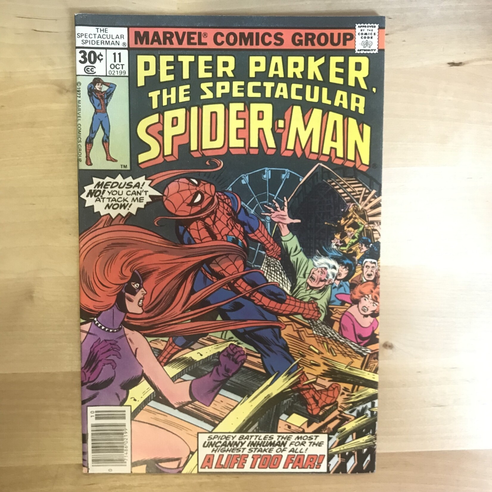 Spider-Man - Peter Parker, The Spectacular Spider-Man - #11 October 1977 - Comic Book