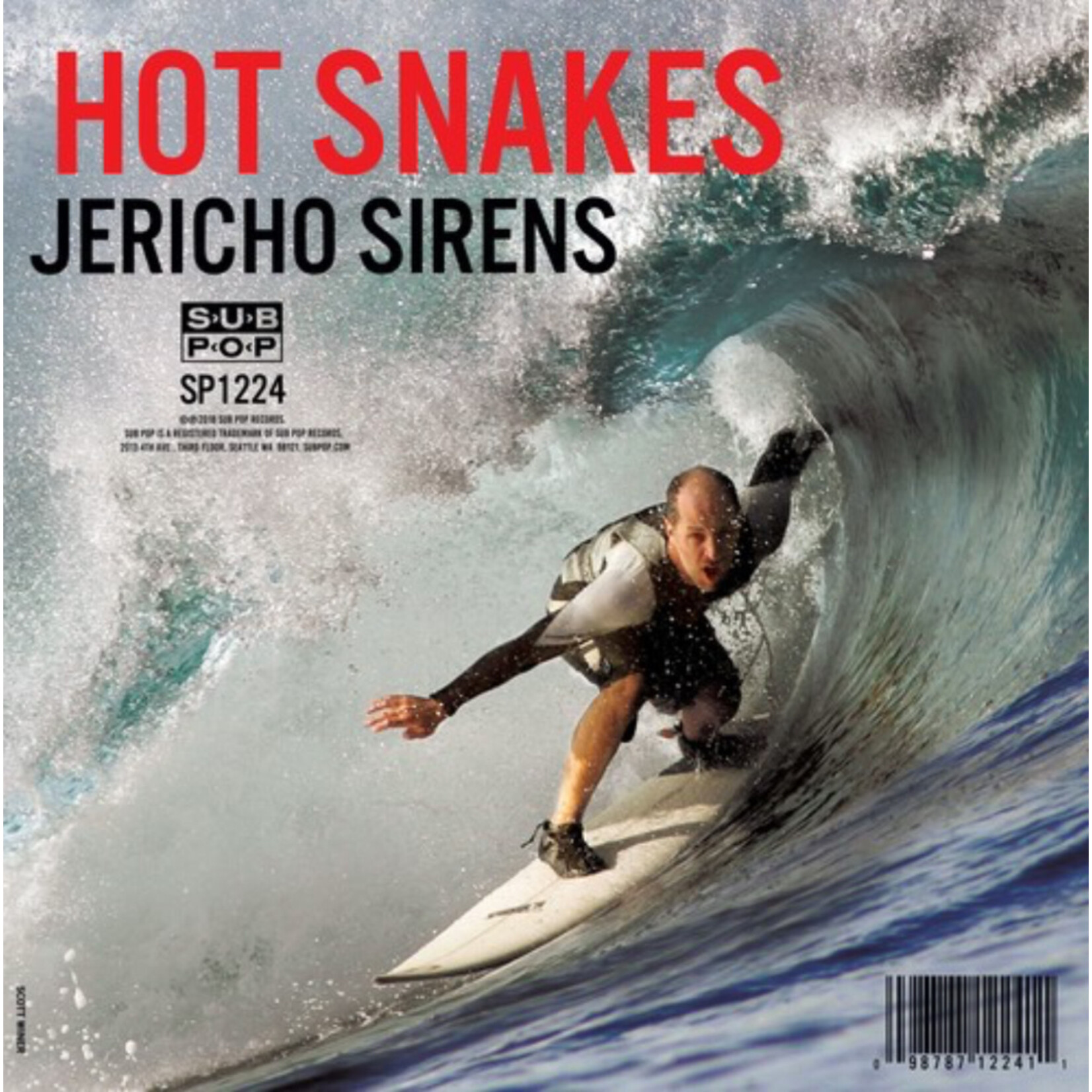 Hot Snakes - Jericho Sirens - SUB71224 - Vinyl LP (NEW)