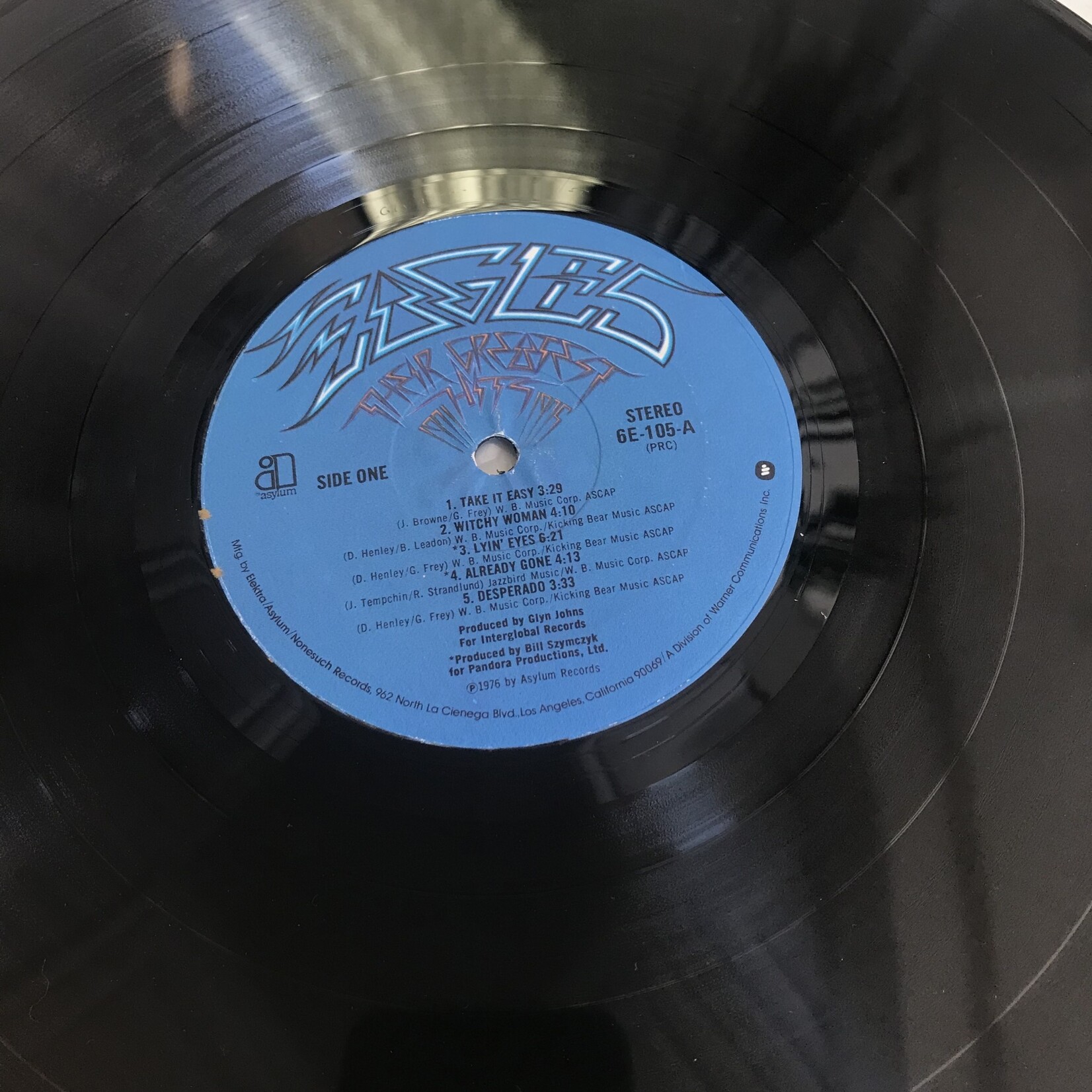 Eagles - Greatest Hits (w/ Poster) - 6E 105 - Vinyl LP (USED)