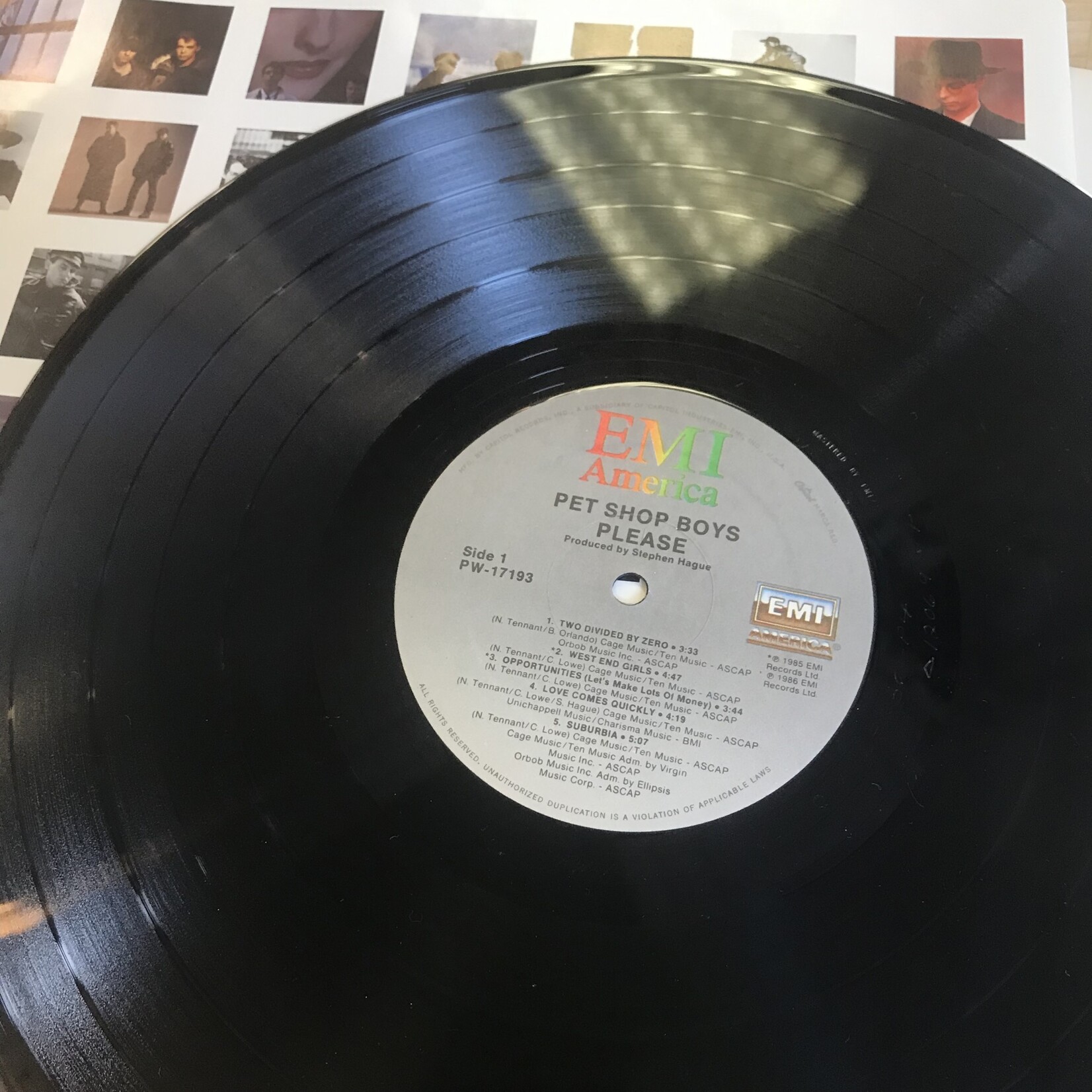 Pet Shop Boys - Please - PW17193 - Vinyl LP (USED)