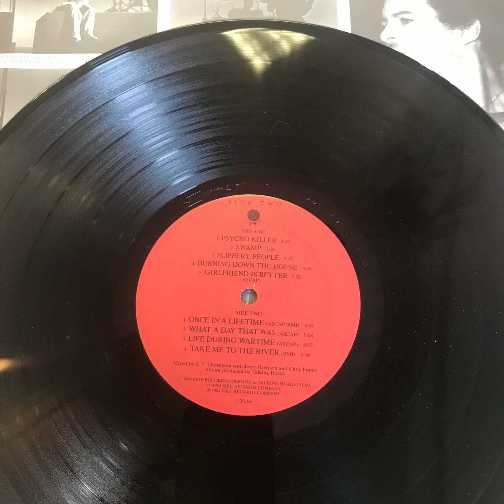 Talking Heads - Stop Making Sense - 1 25186 - Vinyl LP (USED)