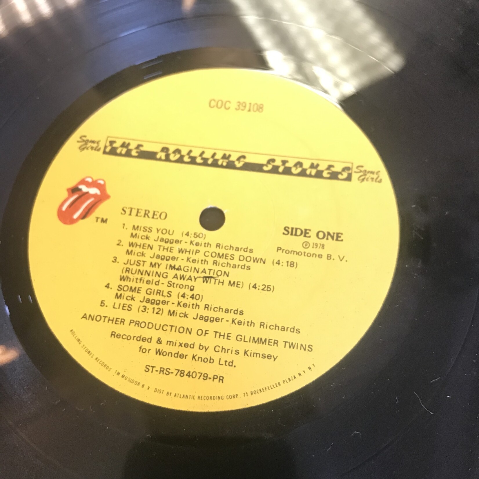 Rolling Stones - Some Girls (Original) - COC 39108 - Vinyl LP (USED)