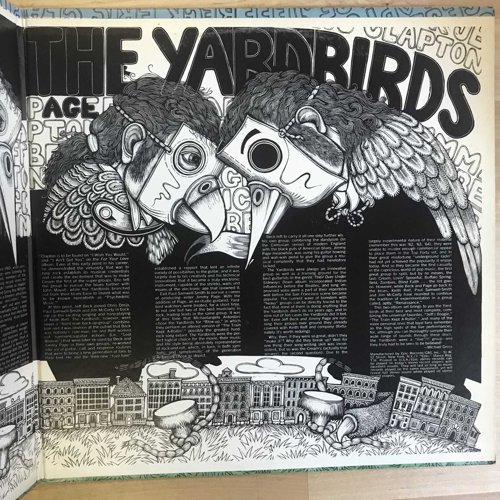 Yardbirds - The Yardbirds - EG 30135 - Vinyl LP (USED)