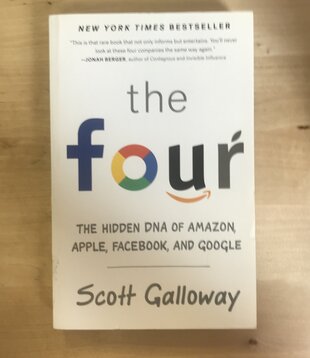 Scott Galloway - The Four: The Hidden DNA Of Amazon, Apple, Facebook, And Google - Paperback(USED)