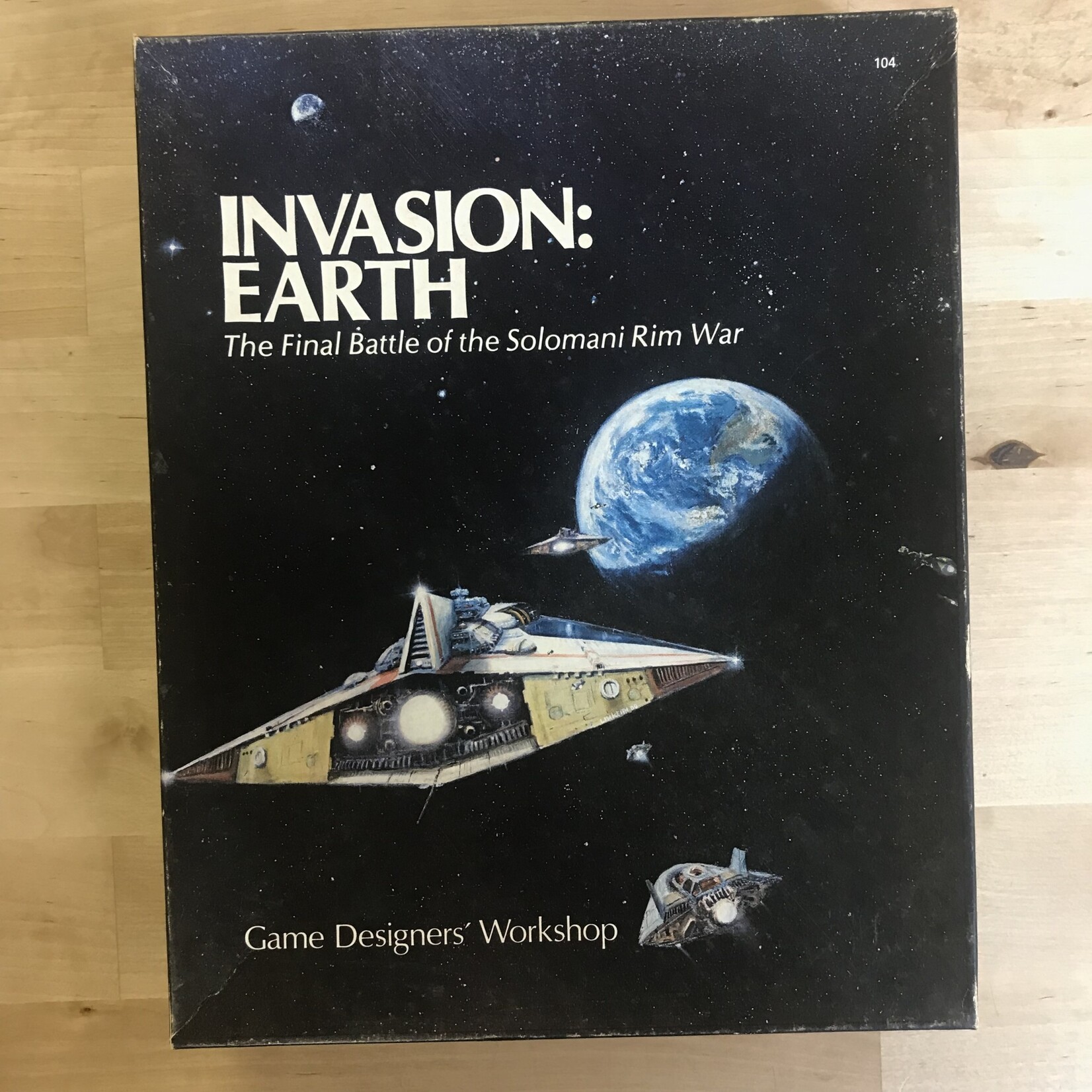 Invasion Earth (Unpunched But No Dice) - Board Game (VINTAGE)