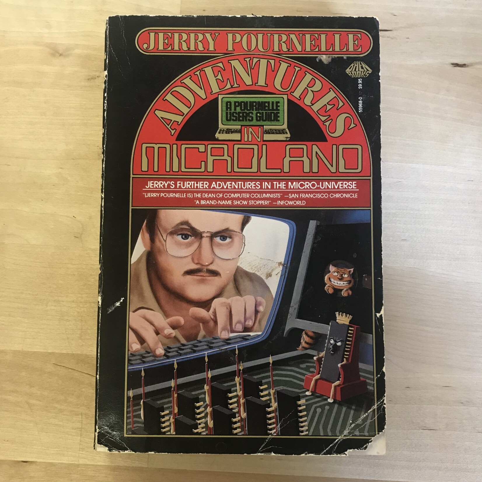 Jerry Pournelle - Adventures In Microland (First Edition) - Paperback (VINTAGE)