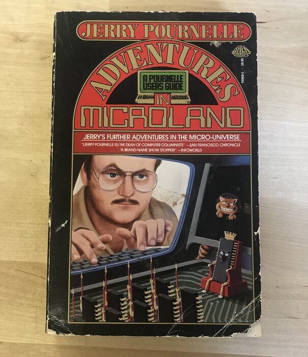 Jerry Pournelle - Adventures In Microland (First Edition) - Paperback (VINTAGE)